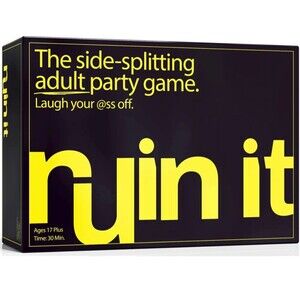 Inspiration Play Ruin It - Adult Party Games- Fun Board Game- Game Night Games -